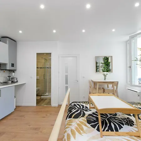 Apartamento Dreamy And Charming Studio Near Paris Saint-Ouen (Seine-Saint-Denis)